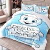 Casper the Friendly Ghost 3Pcs Bedding Set Duvet Cover With Two Pillowcases For Bedroom Home Decoration
