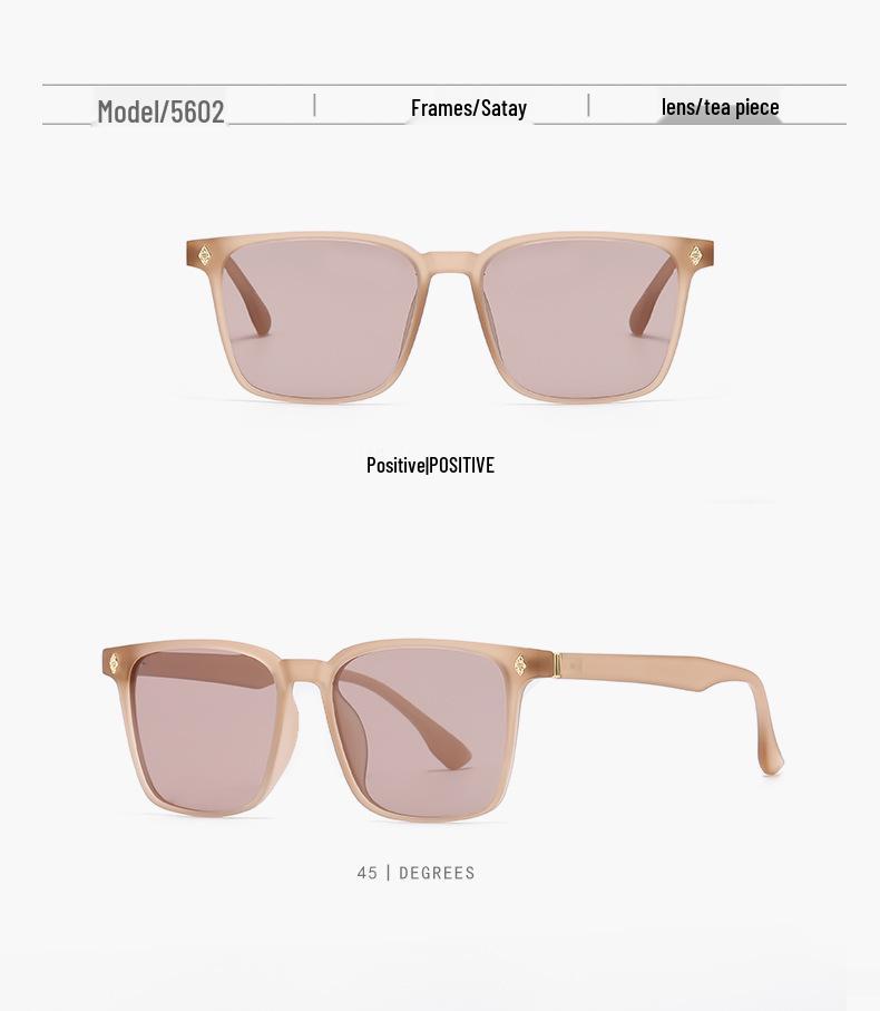 European Retro Polarized UV Sunglasses for Men & Women - High-End Small Frame