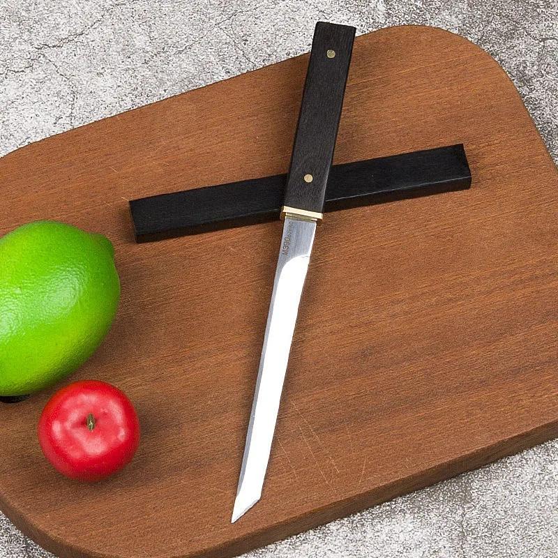 Professional Pocket Fruit Knife Multifunctional Meat Cleaver Knife High Hardness Portable Straight Knife Sharp Kitchen Cooking