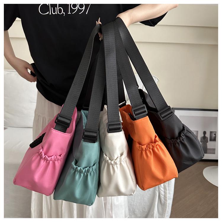 2024 Women's Oxford Cloth Tote: Lightweight, Fashionable Canvas Shoulder/Crossbody Bag