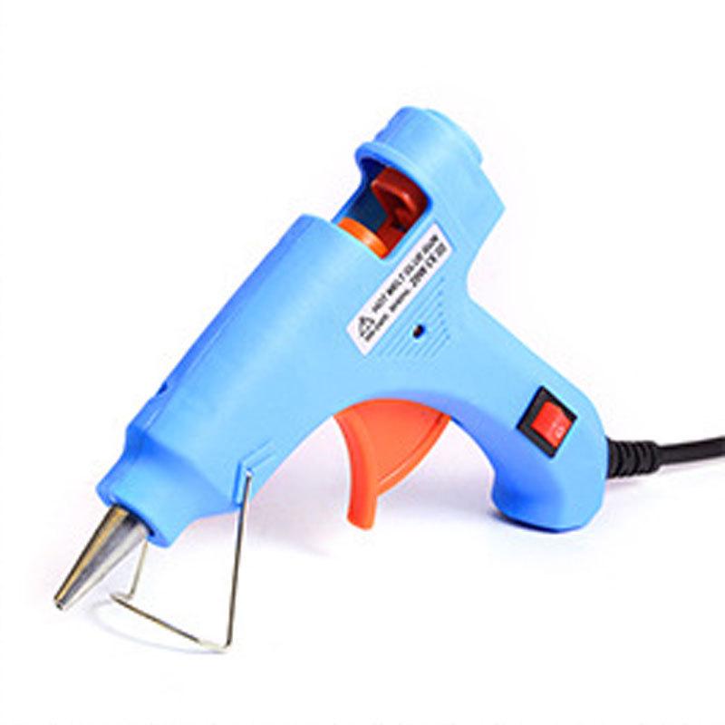 20W Multifunctional Hot Melt Glue Gun for DIY & Crafts - Multi-color, Child-friendly