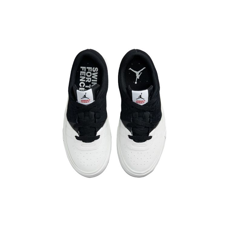 Seria Air Jordan.03 GS Czarne Białe Trampki Dziecięce Summit-White University-Red DN3205-061