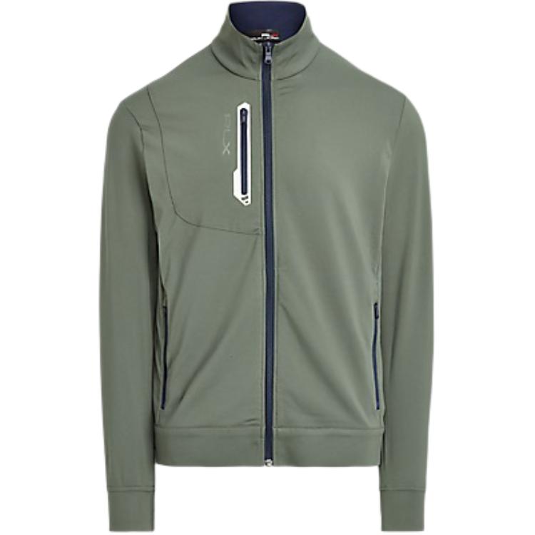 

Polo Ralph Lauren Спортивная куртка на молнии с воротником-стойкой, с длинным рукавом, мужская куртки 785833341-001 M