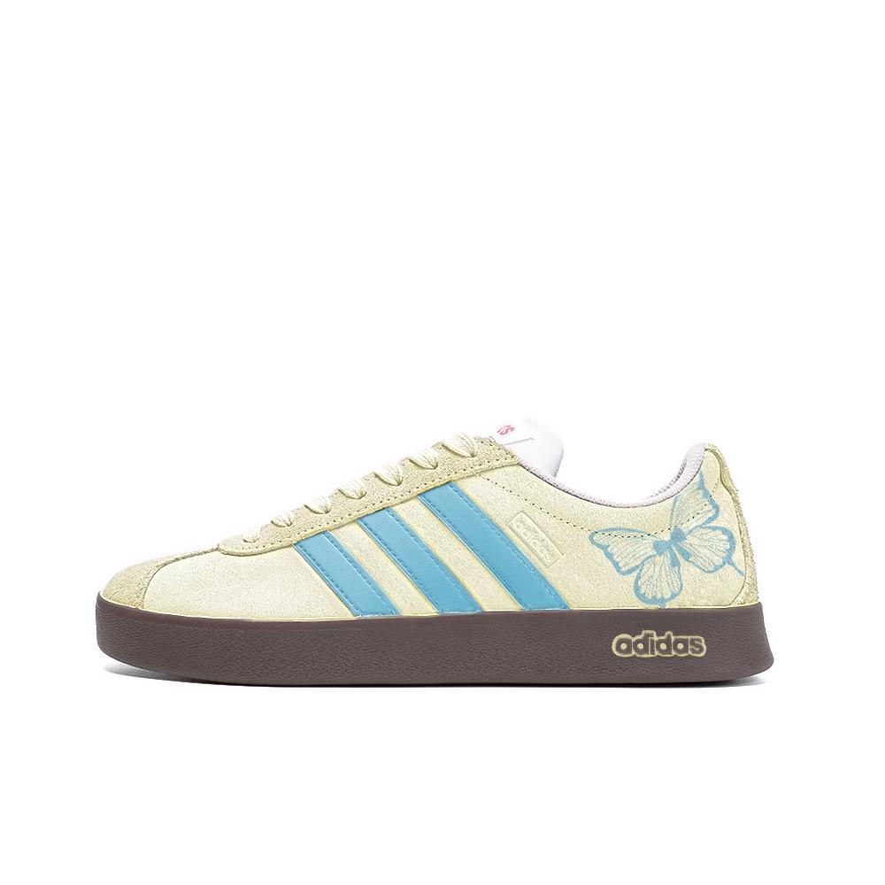 

Adidas Neo Vl Court By The Nile, Amber Leather Low top Skateboard Shoes Unisex Yellow HQ1802(Team189-) 44⅔