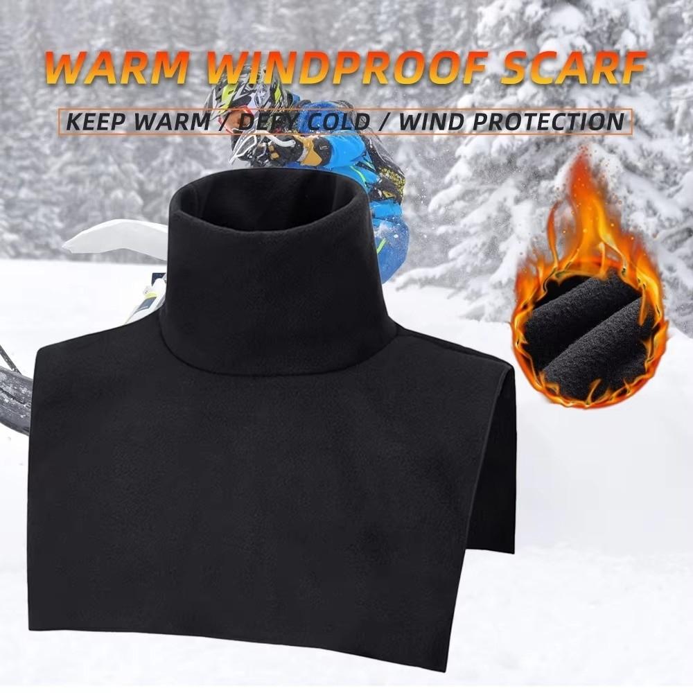 Soft Men Cycling Neck Warmer Thicked Thermal Scarf New Wind Protector Daily Commutes