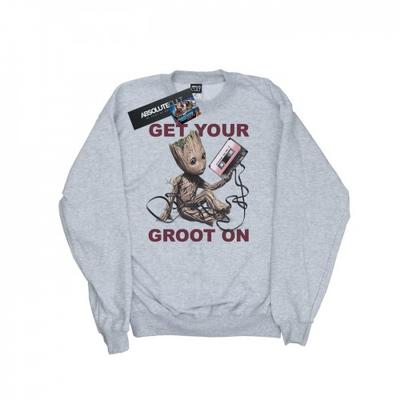 Womens/Ladies Guardians Of The Galaxy Get Your Groot On Sweatshirt