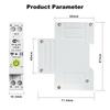 Tuya WiFi Intelligent Circuit Breaker ON OFF Timing Energy Meter Automatic Reclosing Protector with Metering and
