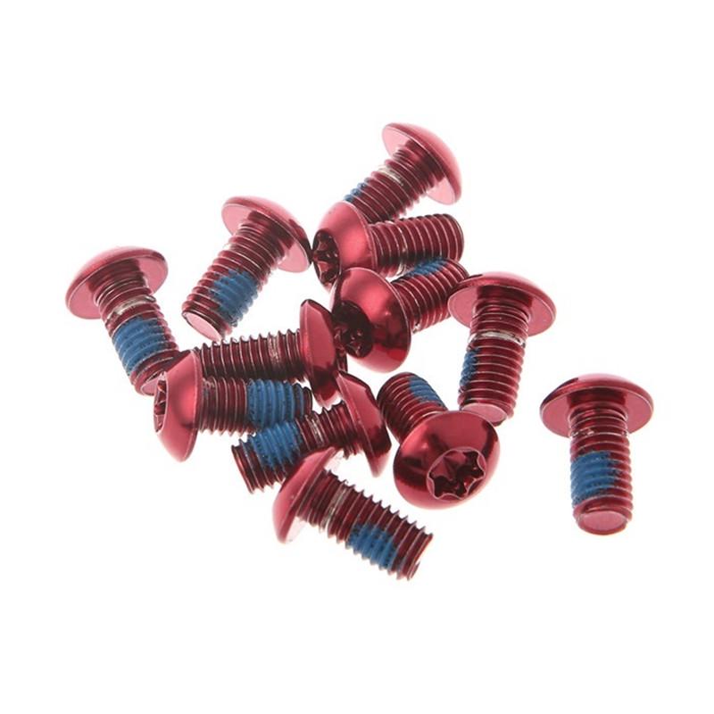 12Pcs Bicycle Brake Disc Screws Alloy Steel Bolt Rotor Cycling For Mountain Bike