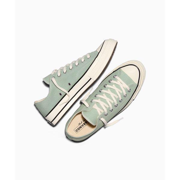 Converse Chuck Taylor 70S Seasonal Comfortable Versatile Canvas Shoes Unisex Sneaker Gray-Green A15976C