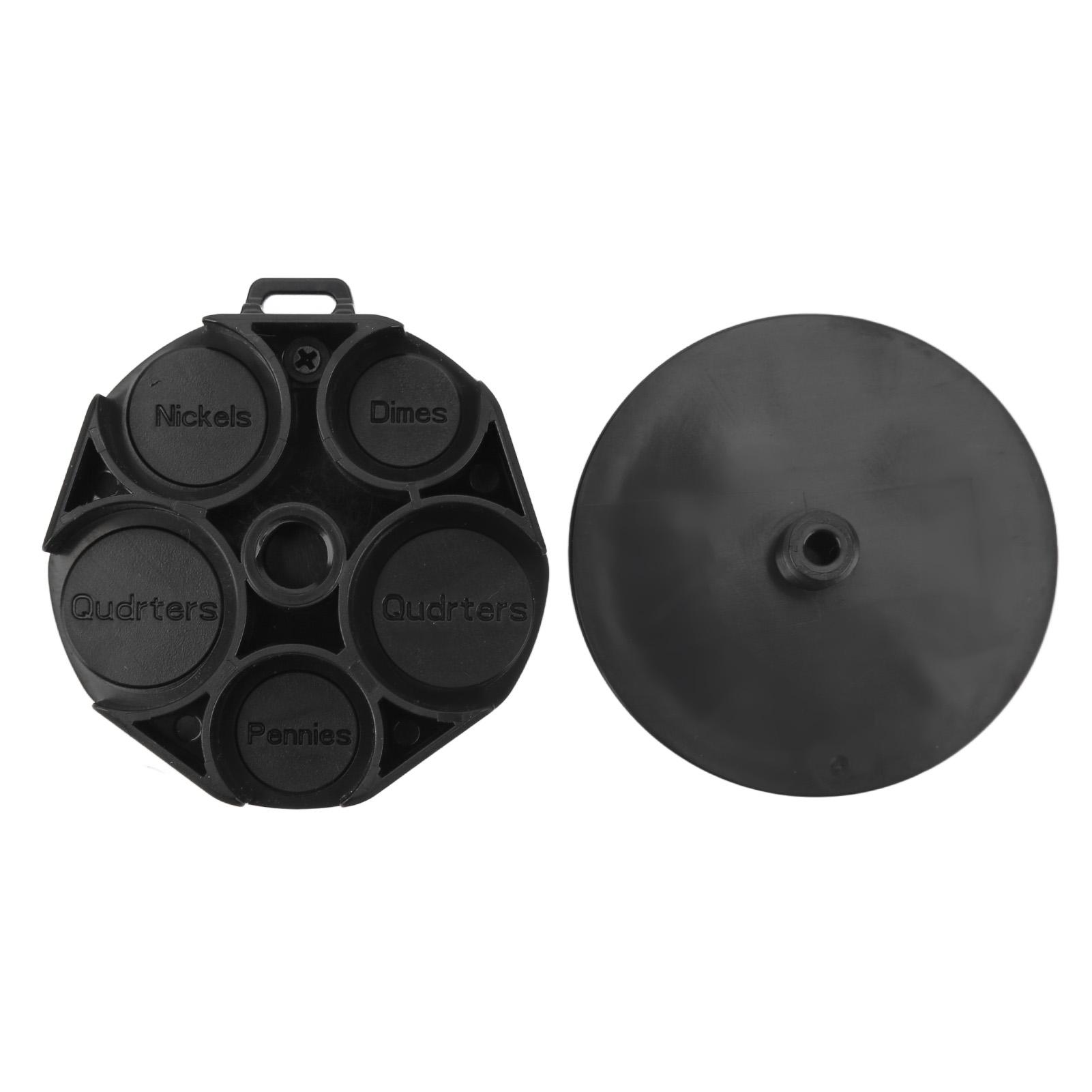 

Держатель для монет Квотер Никель Пенни Дайм Футляр для хранения Коробка для переноски Пластик для подсчета