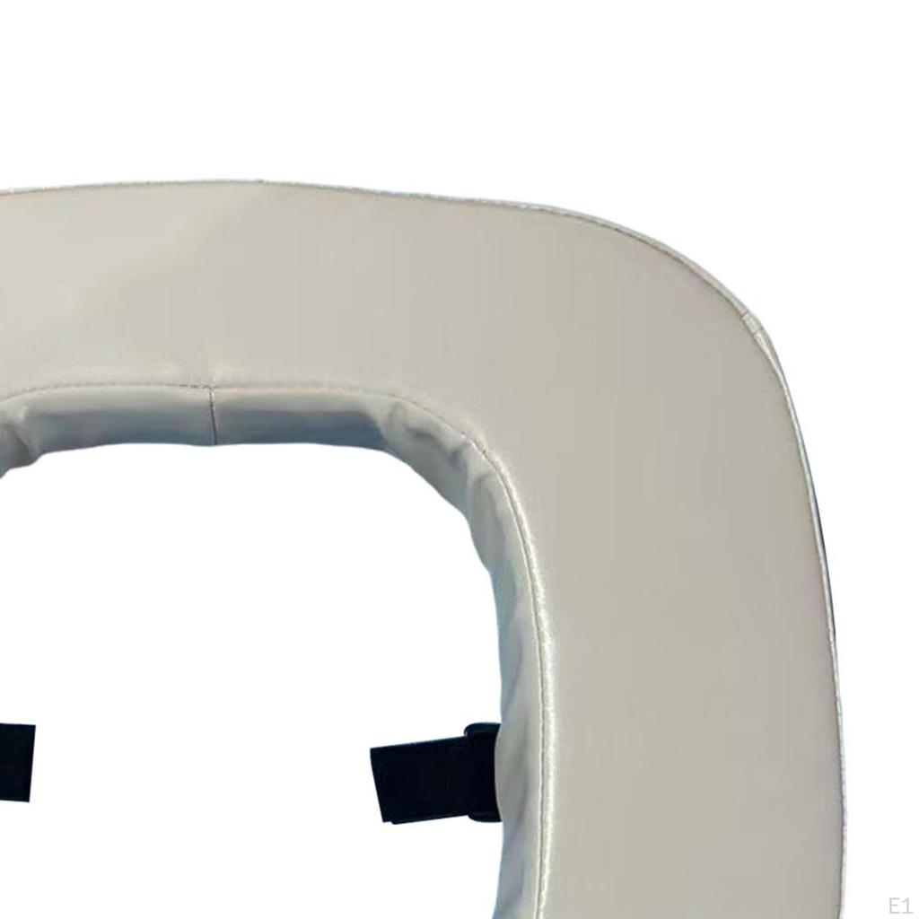 Soft Padded Toilet Seat Cushion,Toilet Riser,Practical,Comfortable,Easy Clean with Foam Thicken