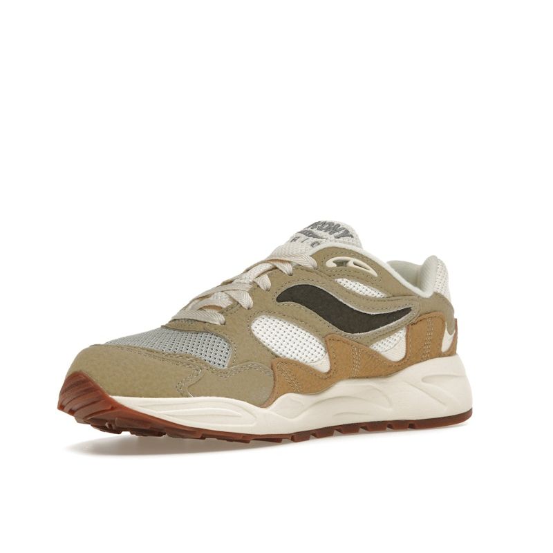 SAUCONY Grid Shadow 2 Mushroom Pack - Sand Sage Unisex Sneakers Cream S70799-1