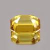 Natural Yellow Sapphire Loose Gemstone Ceylon 12 ct Radiant Shape September Birthday Birthstone