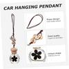 LIFKOME 1Pc Pendant Glass Pendant Glass Car Interior Interior Rear View Mirror Pendant Car