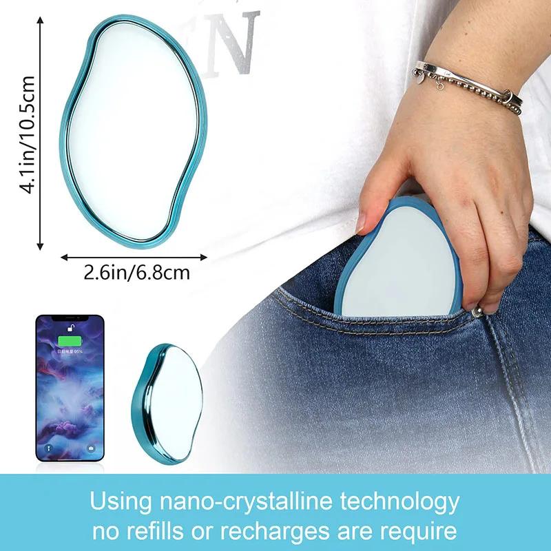 Crystal Epilator Stone Nano Crystal Hair Removal Eraser Depilation Woman Painless Epilator Hair Removal for Ladies Women Clean