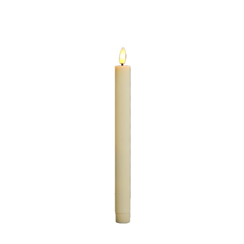 Long-Handled Remote-Controlled Flickering LED Candle for Home and Party Decor