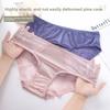 Ladies Summer Sexy Hollow Lace Smooth Ice Silk Breathable Bag Hip Low Waist Triangle Briefs