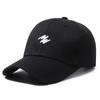 Letter Embroidered Baseball Hat Fashion Solid Color Peaked Cap Sun Protection