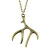 Horse Head Pendant Necklace Equestrian Cowboy Western Style Jewelry 45cm or 70cm long chain