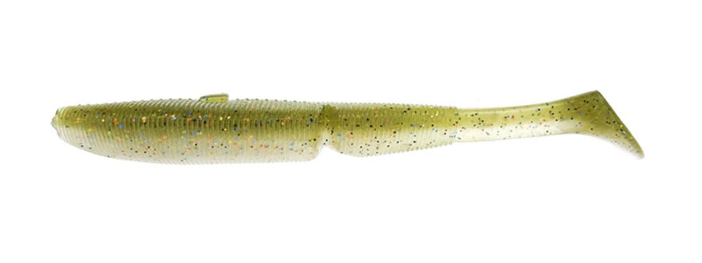 Imakatsu MJ Shad Tail 5 inch Moss Green Cogill (Eco-friendly) #S-471