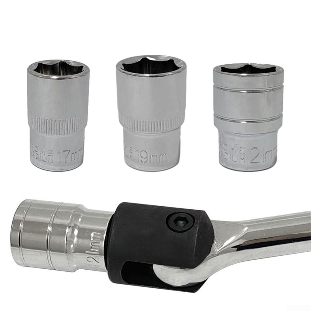 Hex Deep Socket Ratchet Wrench Extension Bar Snug Fit