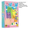 35Pcs/Set Kids Squeegee Art Craft Kit Rainbow Scratch Paper Art Kit Educational DIY Children Dot Scratch Painting Toy Toddlers Boys Girls Party Gift