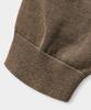 Dimiteulibeullaeg Daily Washable Pigment Henley Neck Round Knit_Brown