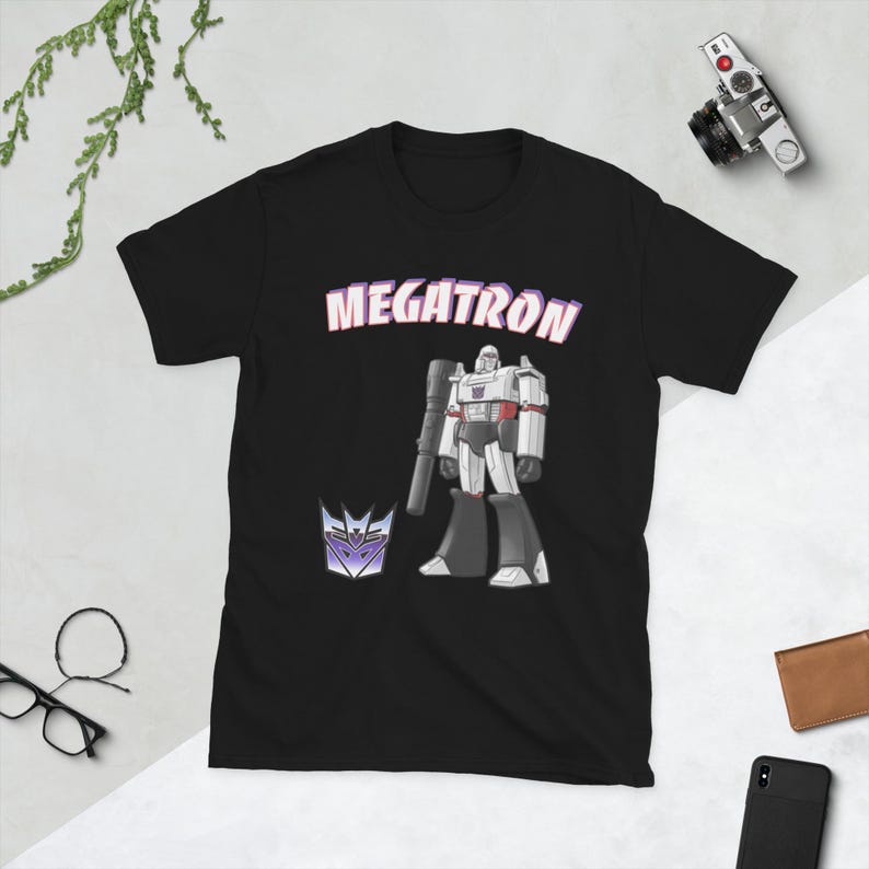 Megatron T-Shirt: Ring-Spun Cotton Comfort 140
