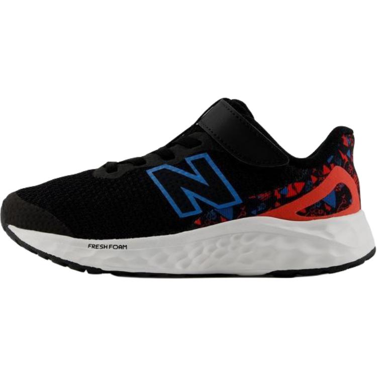 

New Balance Ткань Ари Удобные Мягкие Низкие Кроссовки для Бега Детские Кроссовки Черные PAARIGN4 30