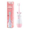 Children's Sonic Electric Toothbrush with Soft Bristles - Cartoon Design, Waterproof, Smart Features