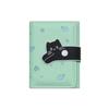 Portable Cartoon Cat ID Card Holder Anti-demagnetization Tri-fold Short Wallet Women Wallets