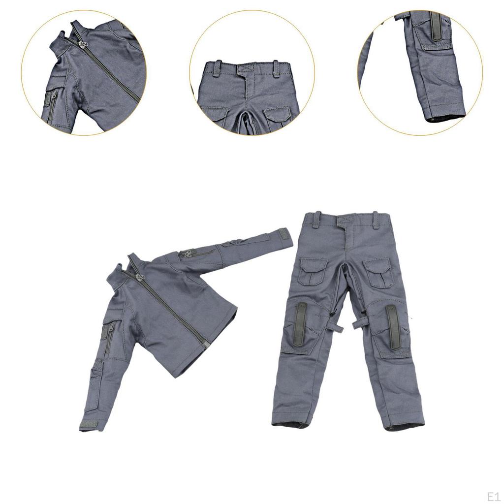 1/6 Scale Figure Uniform, Miniature Clothing, Suit Model Costume for 12" Action Figures,