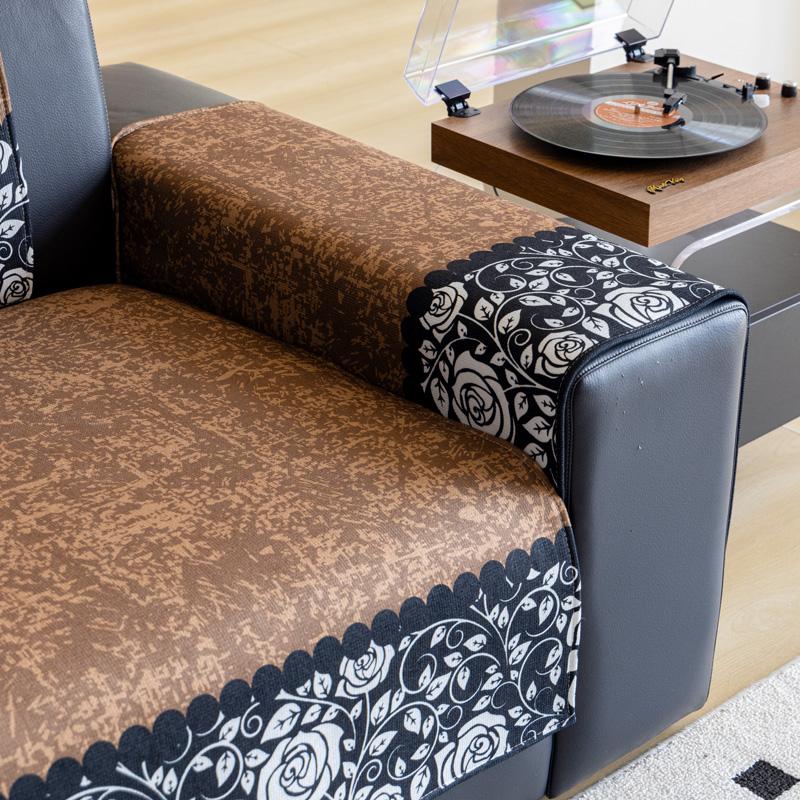 Chenille Sofa Cover for All Seasons Living Room Non-slip Sofa Seat Cover Couch Slipcover