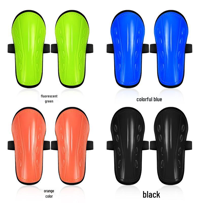 Thickened Anti-Collision Shin Guards for Adults and Kids - Football Training Calf Protectors with Bandage Insert