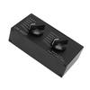 Stereo Sound Passive Attenuator Dual Channel High Levels to Low Levels 6 Switch Mode 3.5mm AV Interface Adjustable