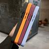 Dark Cherry Folding Metal Holder Magnetic Phone Case For iPhone 18 17 16 15 Pro Max Magsafe Charging Scratch-proof Hard Cover