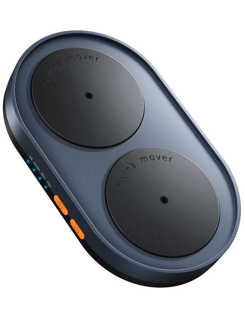 VAYDEER Dual Turntable Mouse Jigger, Silent and Undetectable Mouse Mover with Random Interval Timer, Automatically Moves Physical and Mechanical