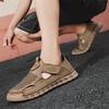 Scarpe Casual Estive da Uomo Sandali Taglia Grande per Uomo Sandali da Uomo in Pelle