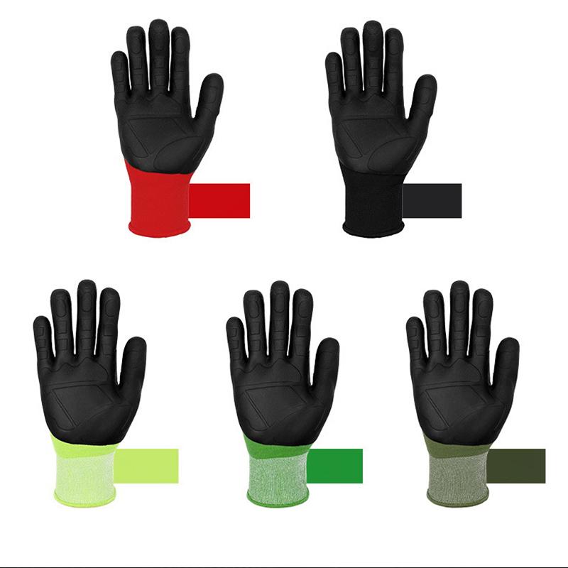 1Pair Tpe Rubber Protective Gloves Anti-Electricity Protect High Voltage Electrical Insulating Electrician Safety Gloves