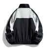 Herren S Vintage Farbblock Stehkragen Locker Lässig Sportjacke