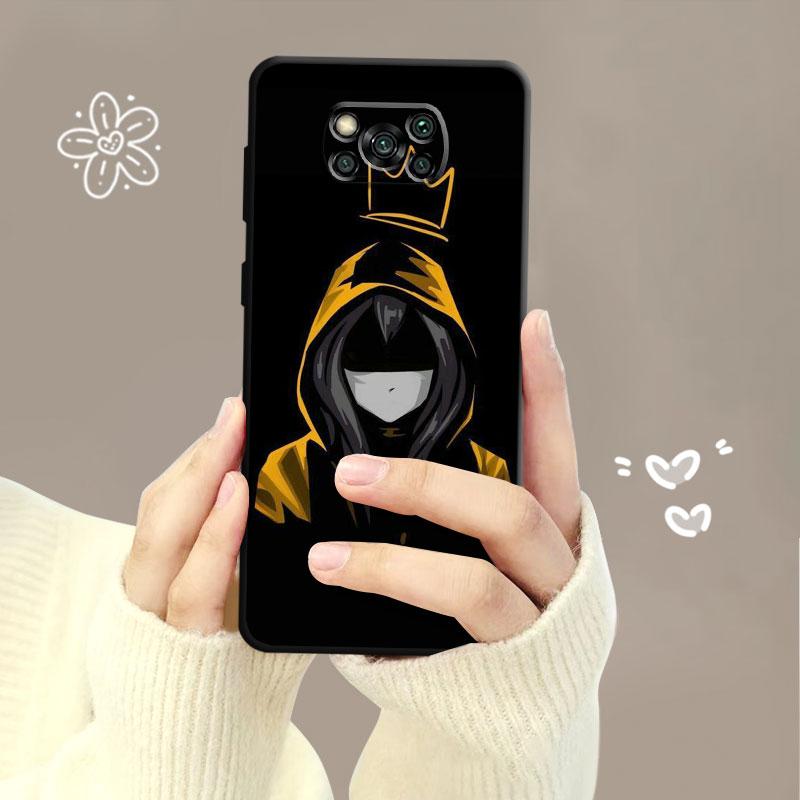 Terror Demon Smile Teeth For Xiaomi Poco X3 Nfc X4pro X5 M3 For Mi 12 13 11 10 10t 8 Note10 Lite 11ultra 11t Pro F1 Cover