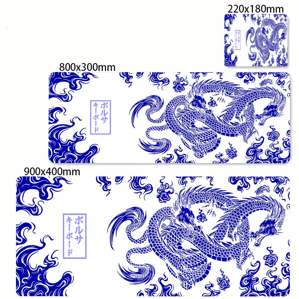 Red Dragon Large Mouse Pad Table Mat Gamer Mousemats Office Mouse Mat Rubber Anti Slip Big Mousepad Keyboard Mats For Computer