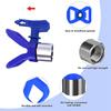 Airless Paint Nozzles Set,Reversible Spray Tips Airless Paint Sprayer Nozzle Tips Airless Sprayer Spraying Machine Parts