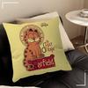 Federa per cuscino personalizzata con simpatico gatto anime G-GarfieldS-s, decorazione per camera da letto, festa per bambini, regalo di compleanno.