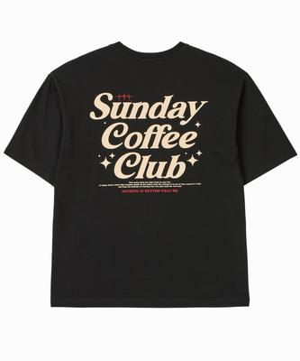 Nasttingijeubeleoldaenmi Coffee Club Tee_Black