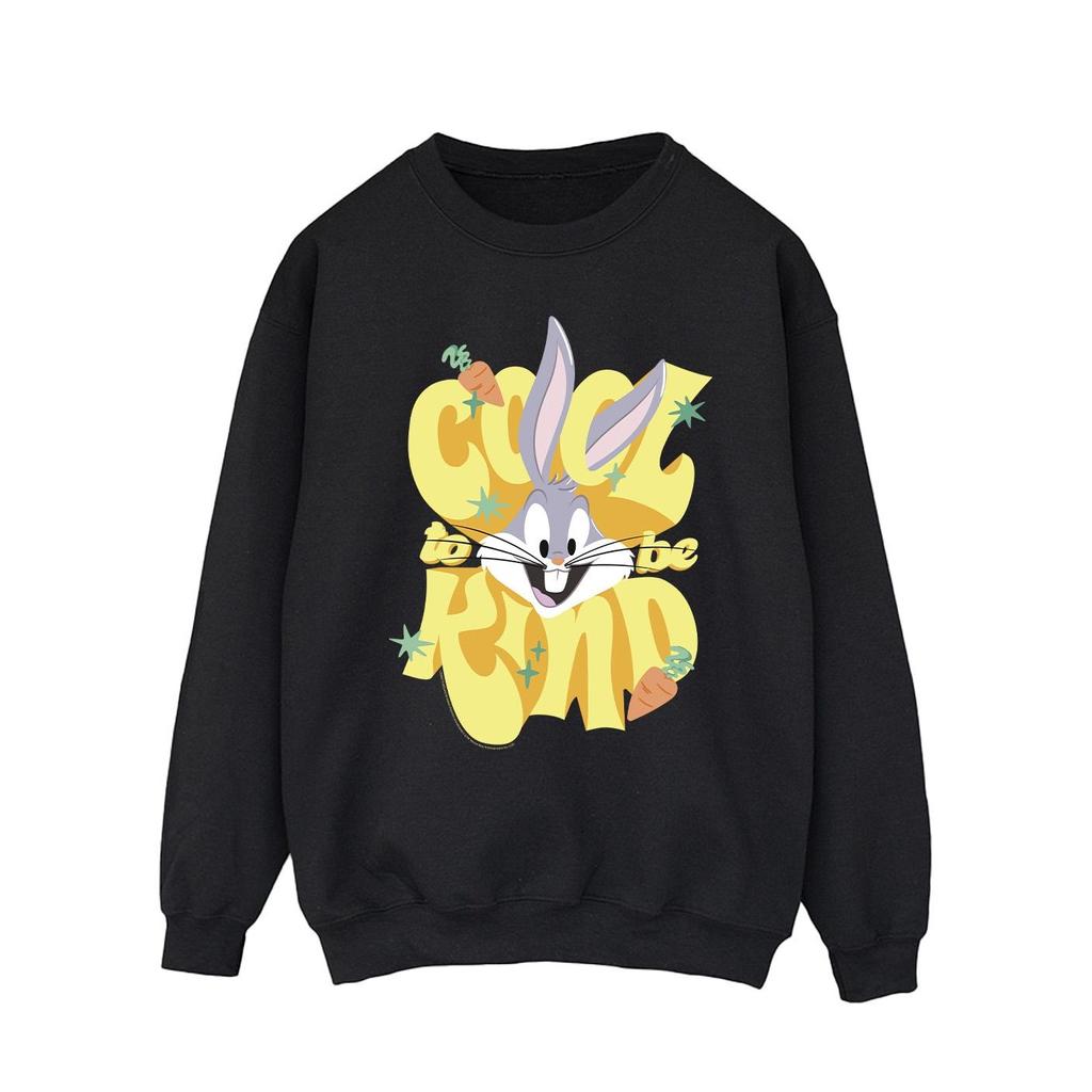 Looney Tunes Mens Bugs Cool To Be Kind Sweatshirt