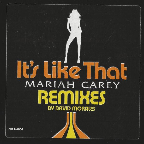 

12inch Record MARIAH CAREY Its Like That Remixes by David Mo ISLR162871 ISLAND DEF JAM 2005 Canada Dance Electronica Used
