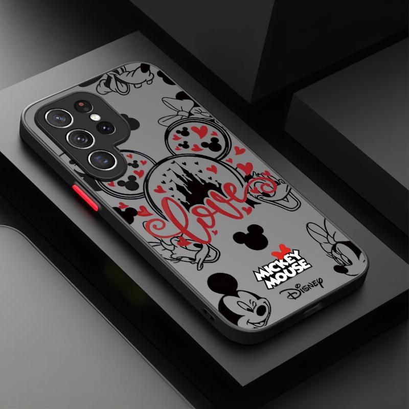 

Жорсткий чохол для телефону Disney Міккі та Мінні для Samsung Galaxy S25 S23 S24 Ultra S22 S21 Plus FE A56 A36 A26 A16 A06 A15 5G S22 Ultra