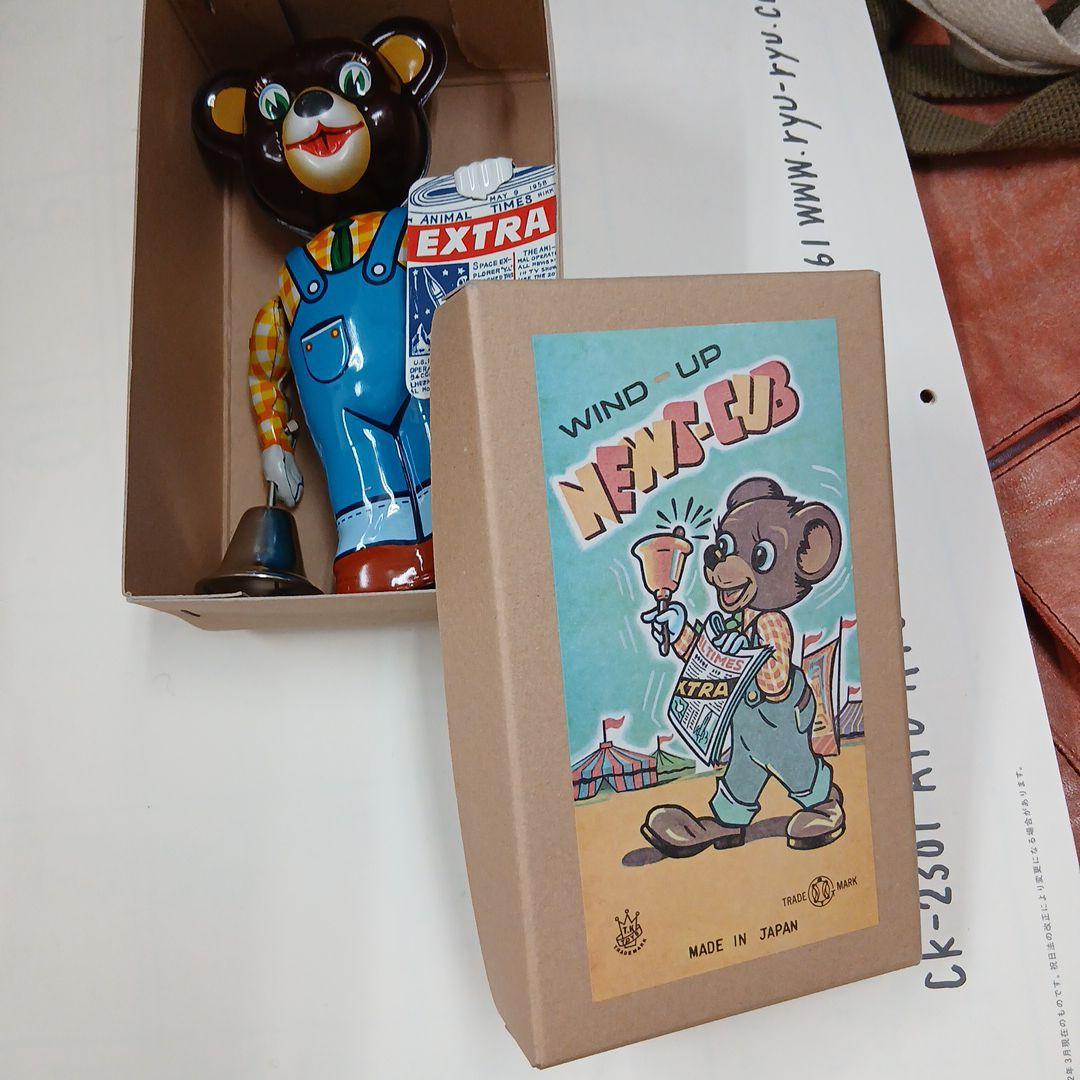 

[Б/У] МЕХАНИЧЕСКИЙ МИШКА Японская механическая игрушка