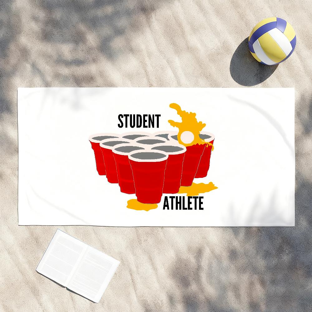 

Student Athlete Towel Shower Sauna Travel Spa Quick Dry Gym Accessories Soft Large Beach Towels W30*H60(CM)